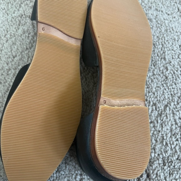 Black Leather Loafers - Picture 3 of 4